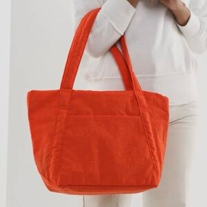 BAGGU Bold Orange Tote Bag